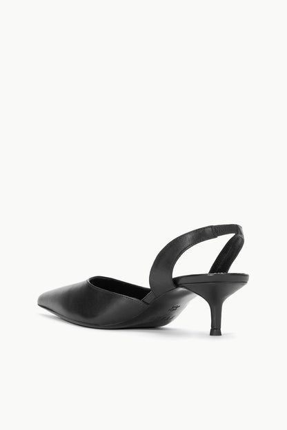 STAUD Shoes Sebastian Slingback Black