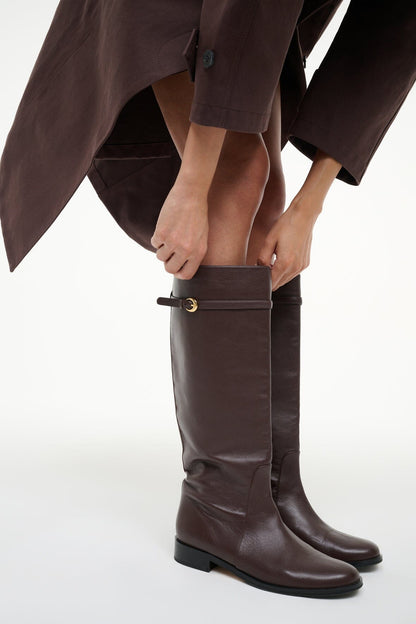 STAUD Shoes Harlow Riding Boot Espresso