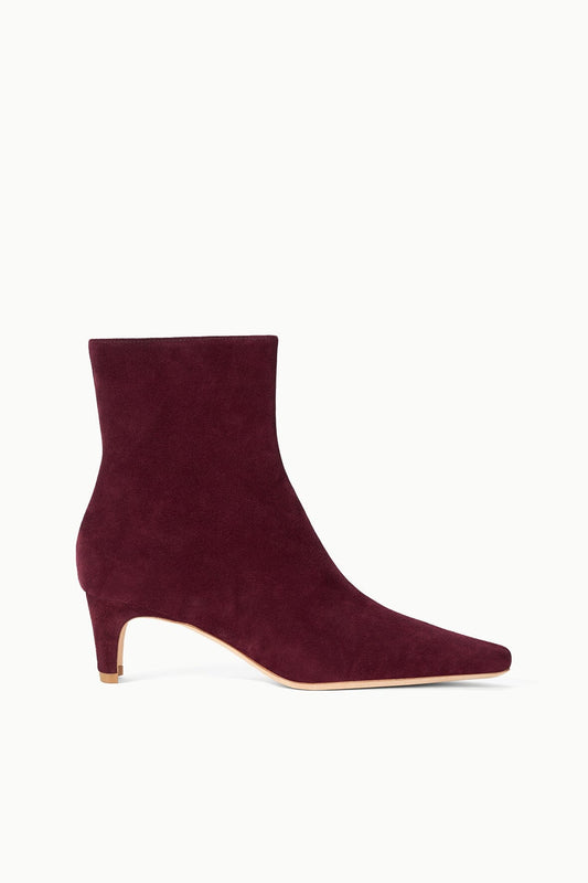 STAUD Shoes Wally Ankle Boot Syrah
