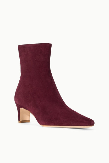 STAUD Shoes Wally Ankle Boot Syrah