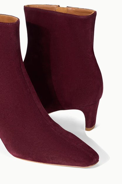 STAUD Shoes Wally Ankle Boot Syrah