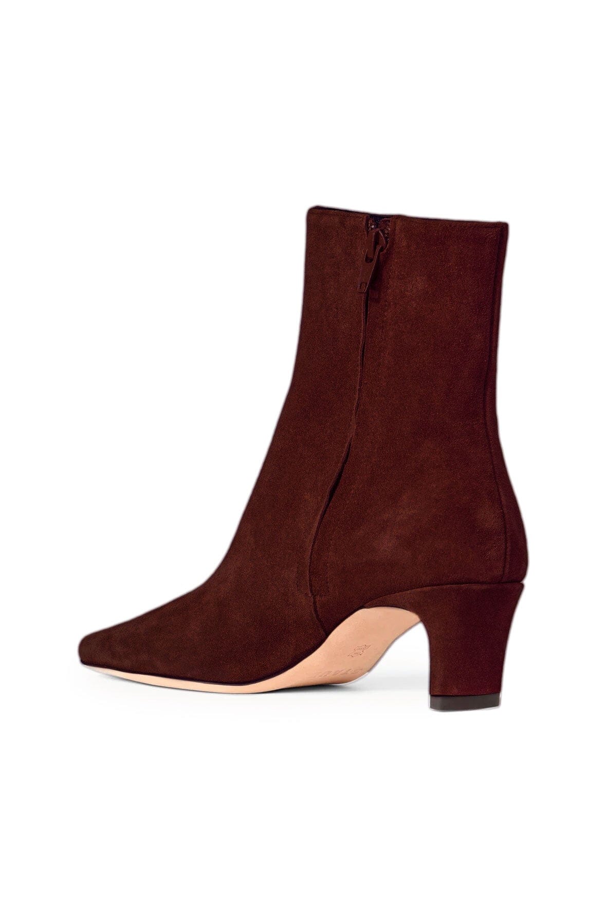 STAUD Shoes Wally Ankle Boot Mahogany Suede