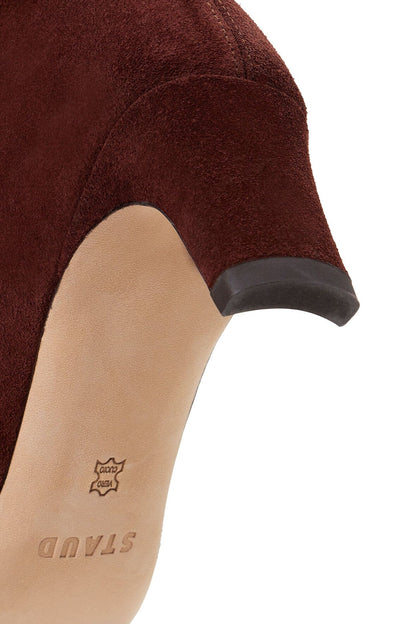 STAUD Shoes Wally Ankle Boot Mahogany Suede
