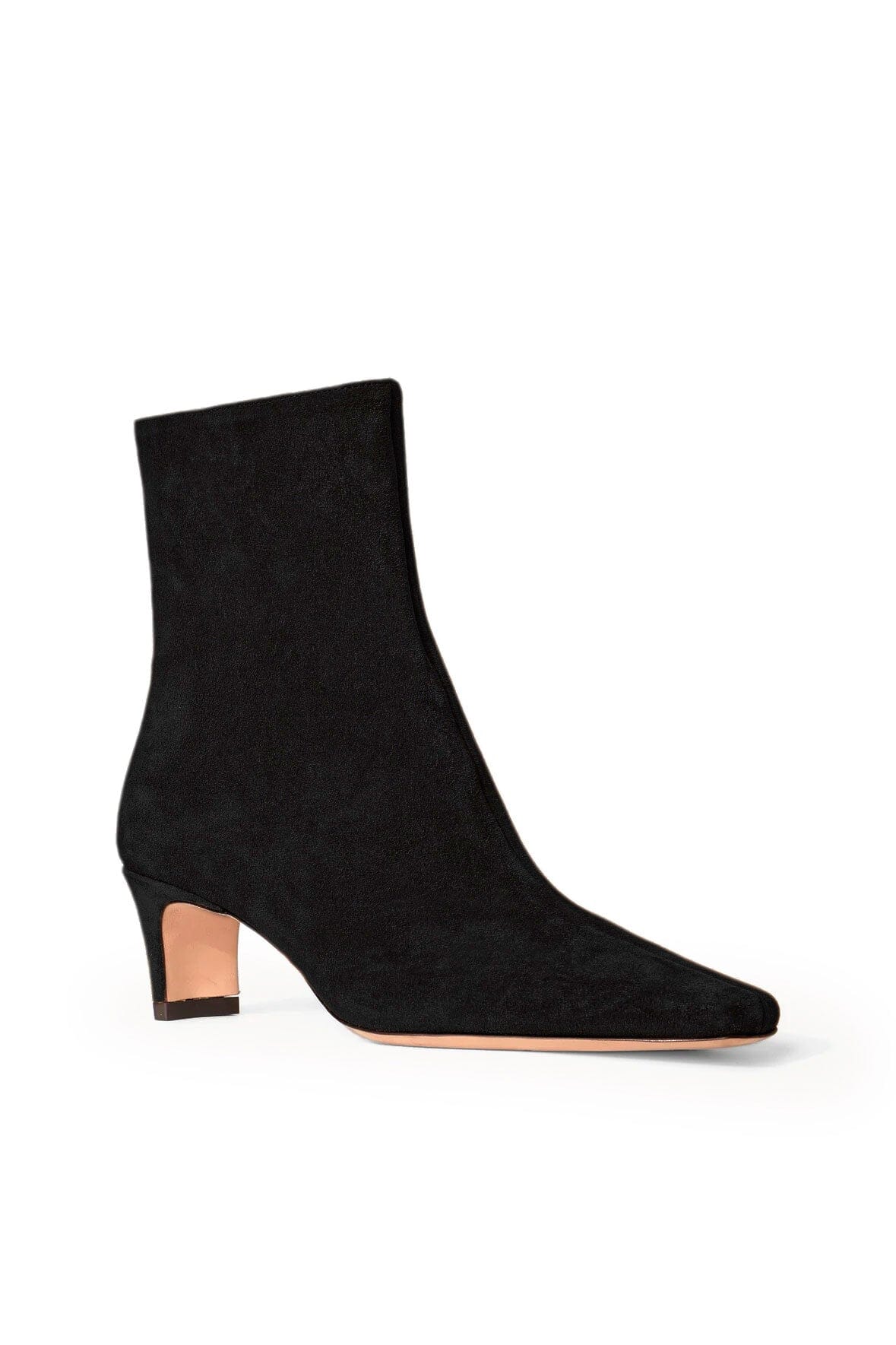 STAUD Shoes Wally Ankle Boot Black Suede