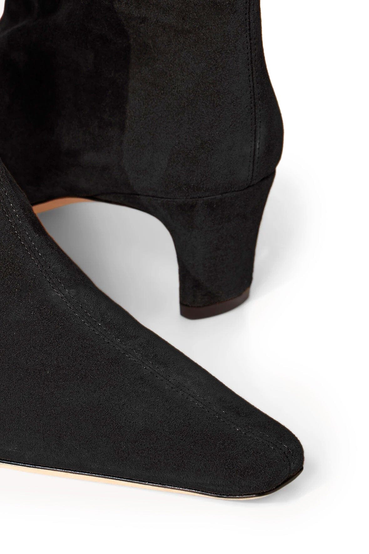 STAUD Shoes Wally Ankle Boot Black Suede