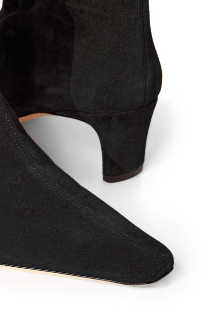 STAUD Shoes Wally Ankle Boot Black Suede