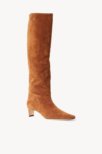 STAUD Shoes Wally Boot Tan Suede