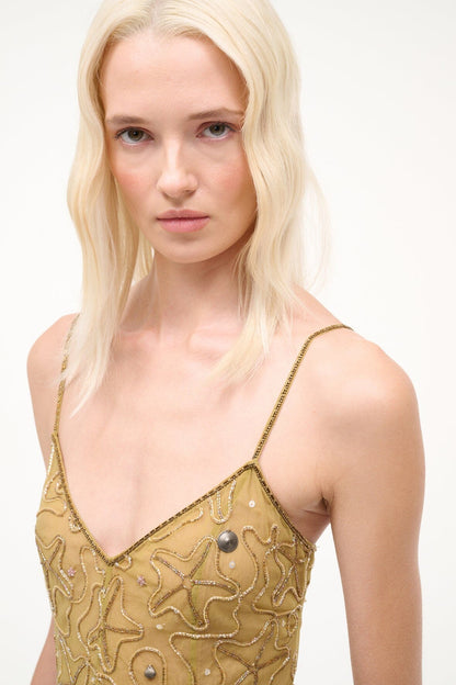 STAUD Sale Emily Dress Sandbar