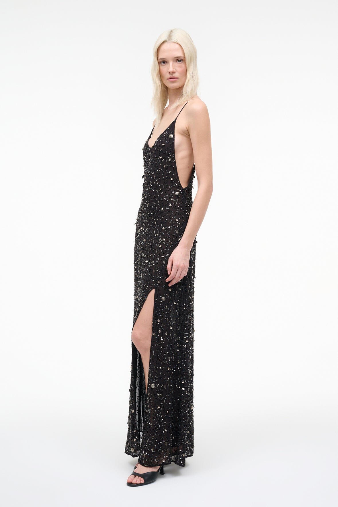 STAUD Sale Zuri Dress Coastal Charm