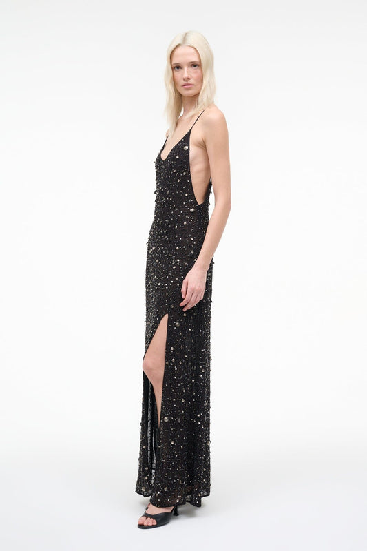 STAUD Sale Zuri Dress Coastal Charm