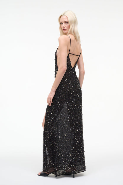 STAUD Sale Zuri Dress Coastal Charm
