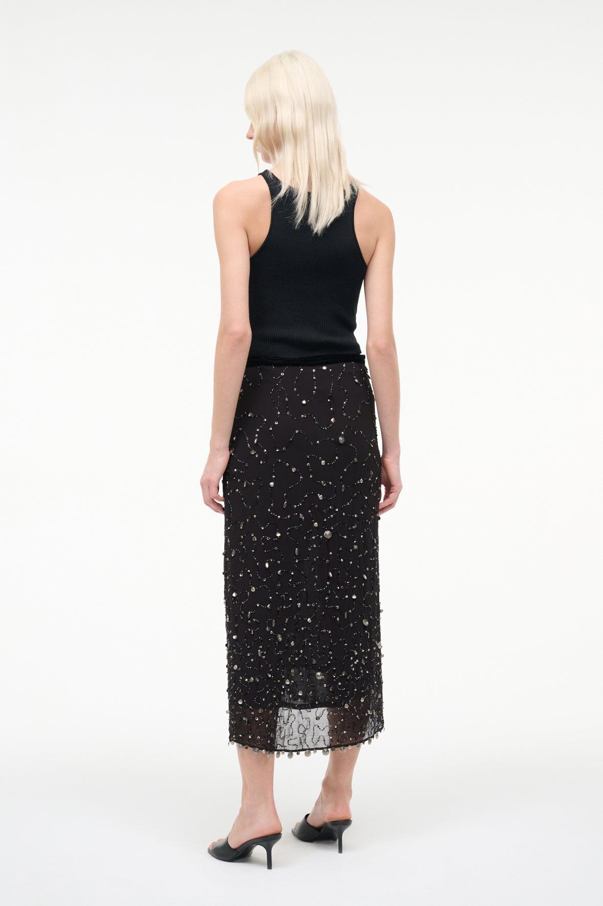 STAUD Sale Mer Skirt Coastal Charm