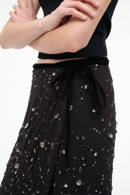 STAUD Sale Mer Skirt Coastal Charm
