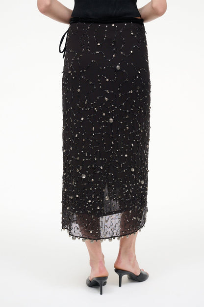 STAUD Sale Mer Skirt Coastal Charm