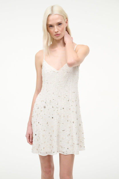 STAUD Sale Emily Dress Ivory
