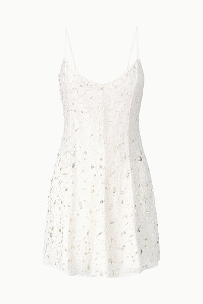STAUD Sale Emily Dress Ivory