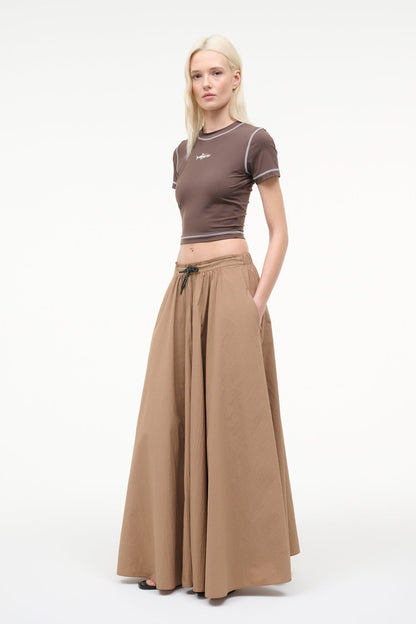 STAUD Sale Eden Maxi Skirt Desert