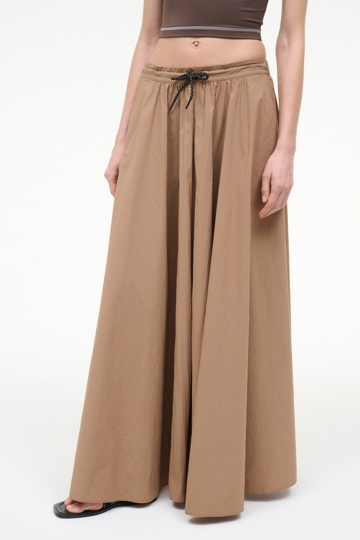 STAUD Sale Eden Maxi Skirt Desert