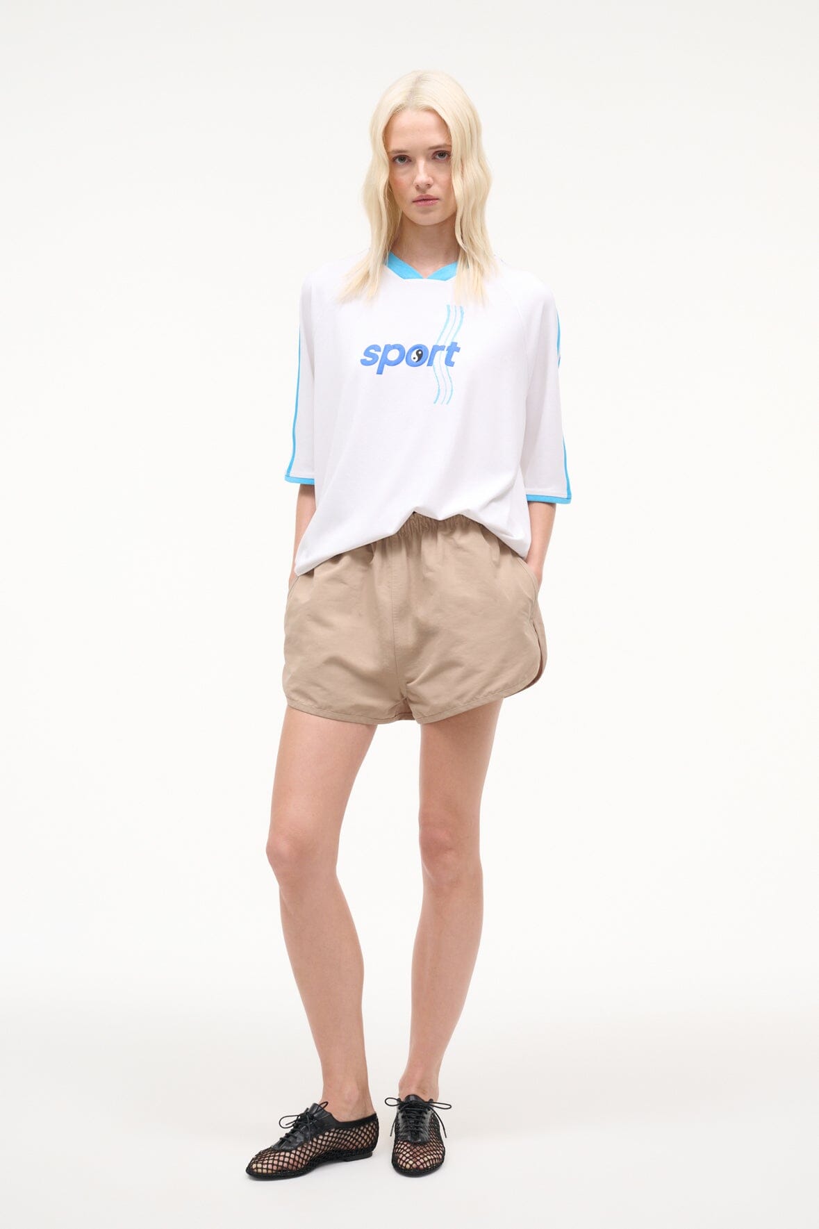 STAUD Sale Anchor Short Desert