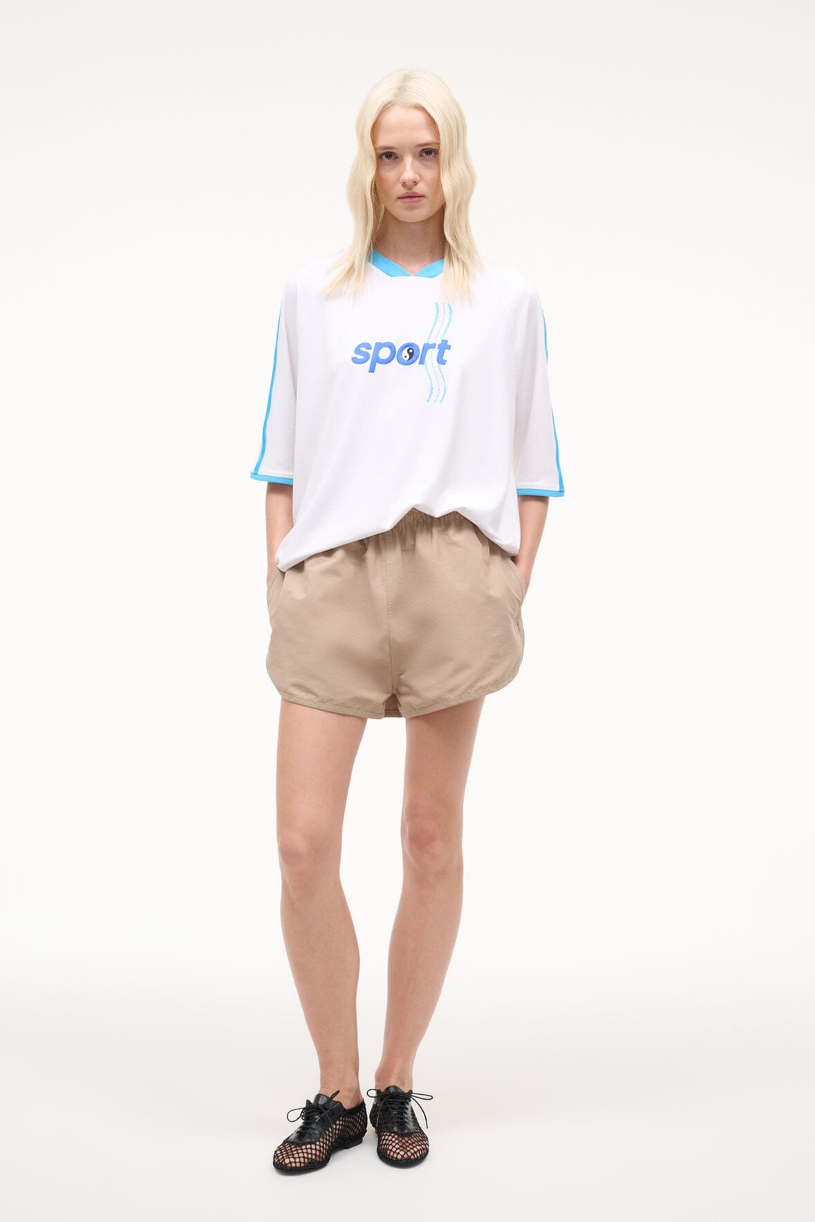 STAUD Sale Anchor Short Desert