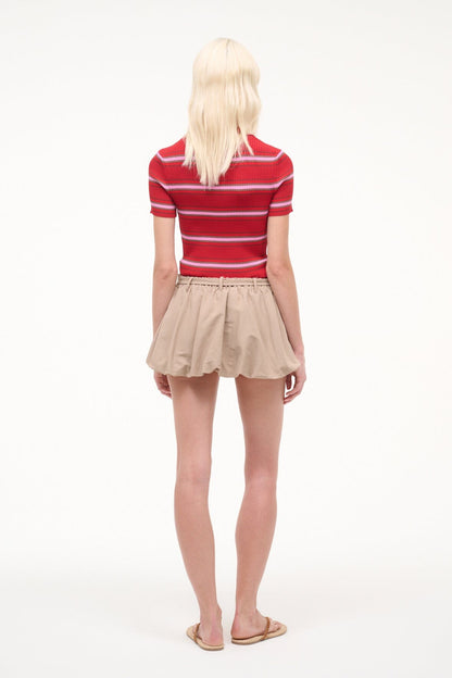 STAUD Sale Laguna Skirt Desert