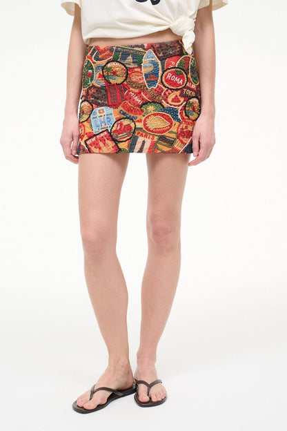 STAUD Sale Supernova Skirt Destination
