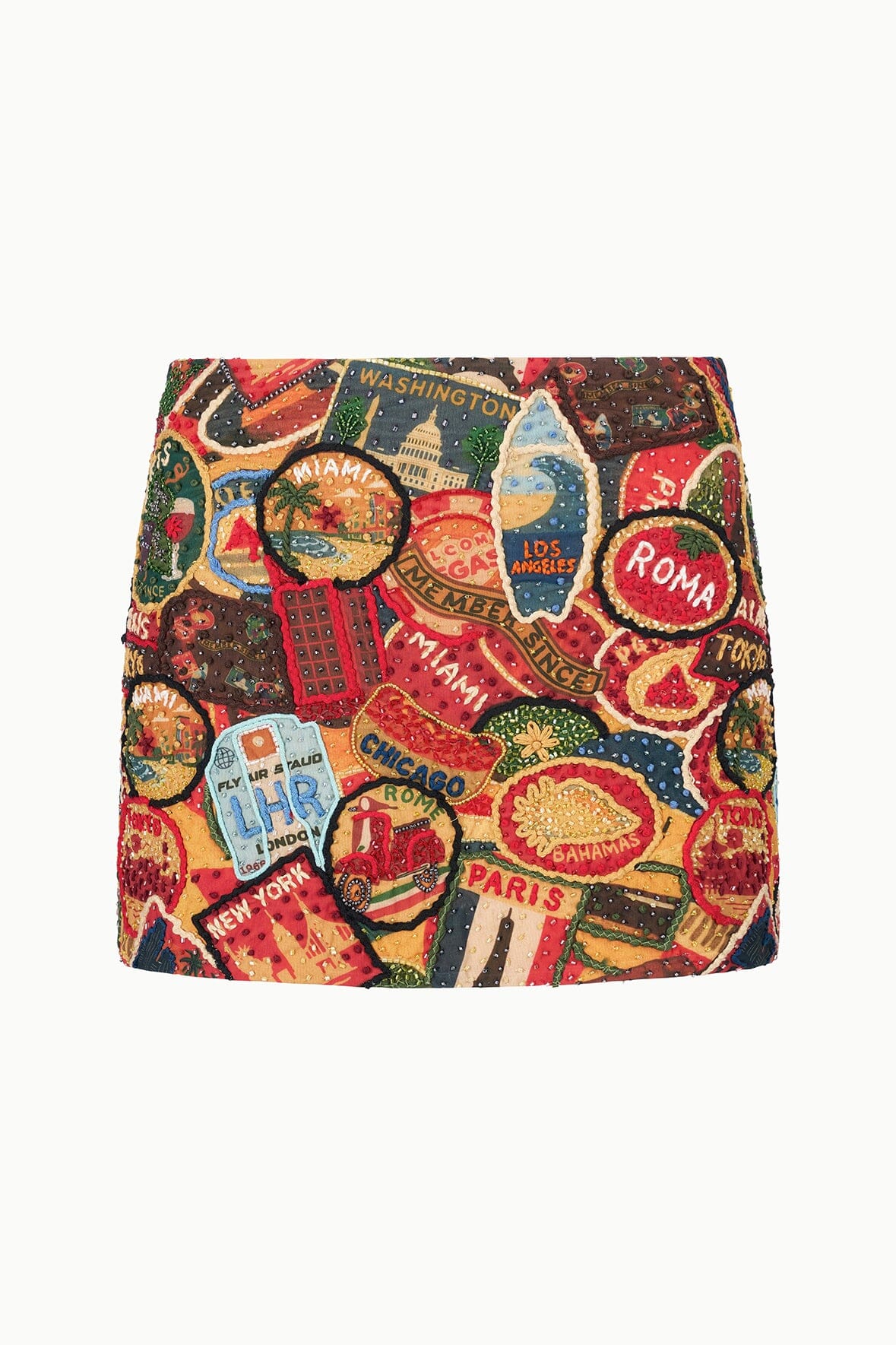 STAUD Sale Supernova Skirt Destination