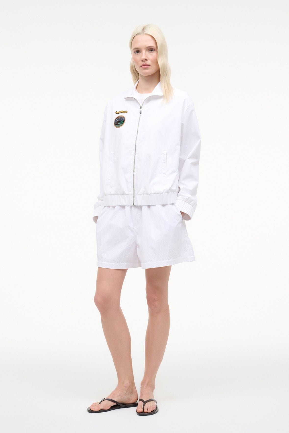 STAUD Sale Arrival Jacket White
