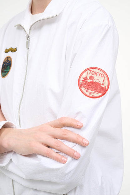STAUD Sale Arrival Jacket White