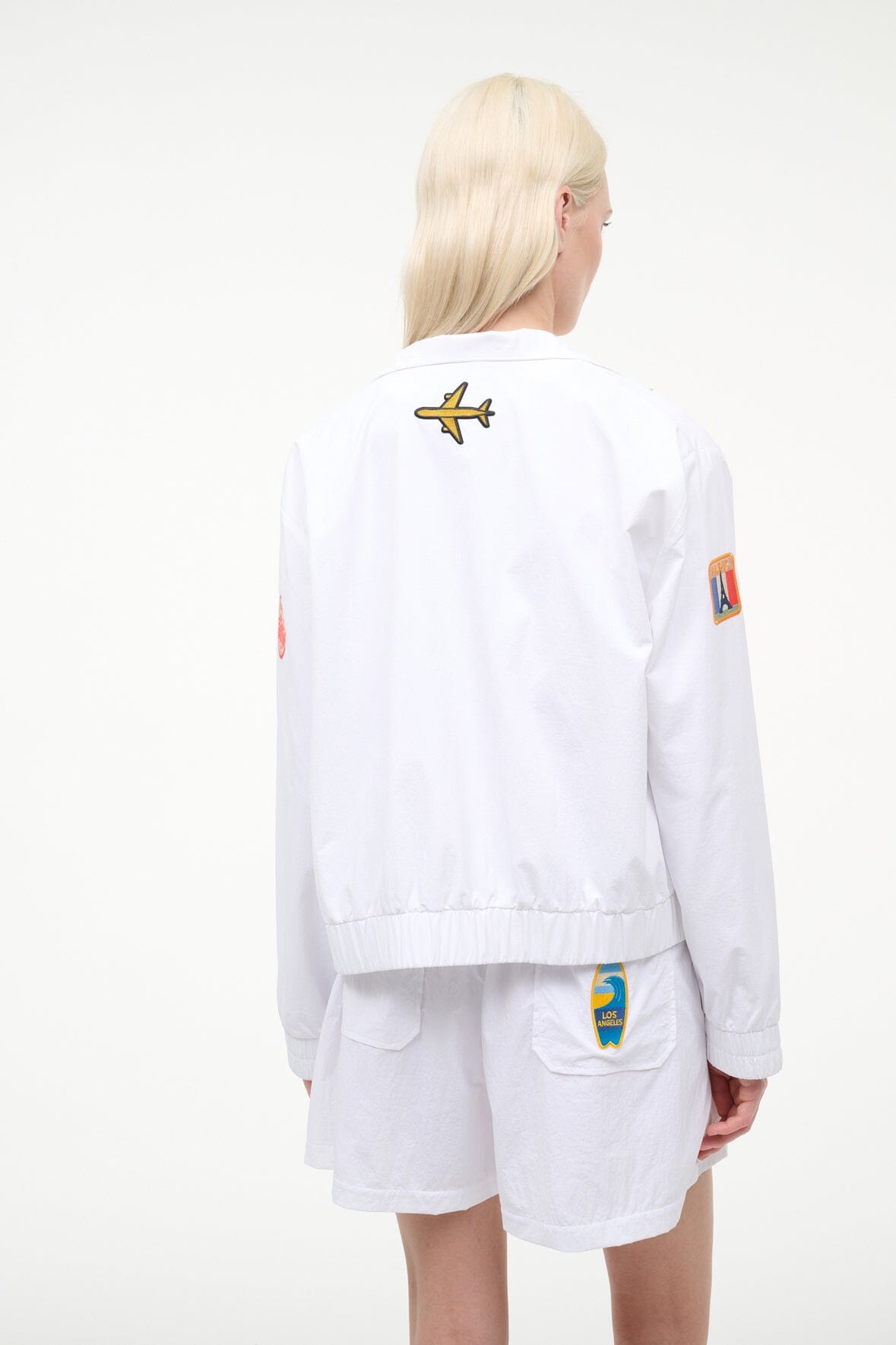 STAUD Sale Arrival Jacket White