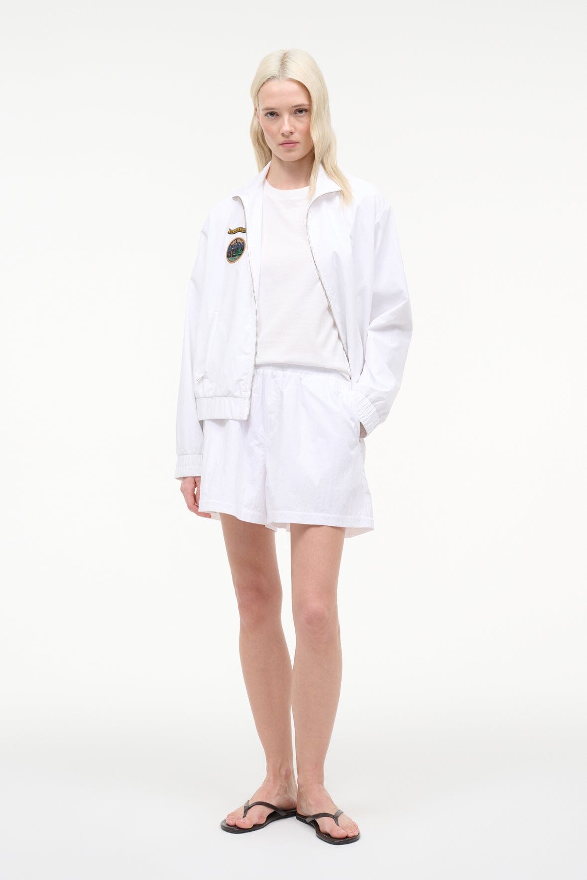 STAUD Sale Arrival Short White