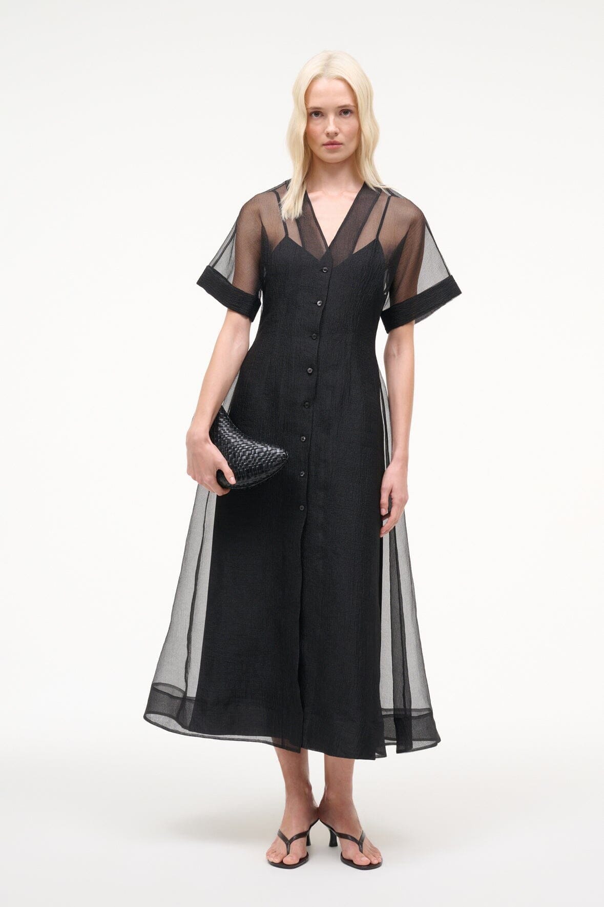 STAUD Sale Elle Dress Black
