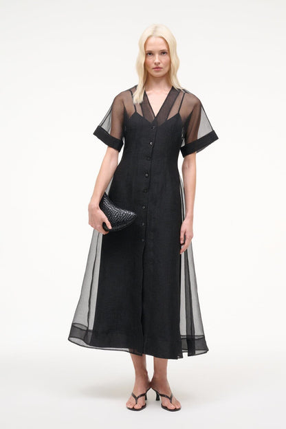 STAUD Sale Elle Dress Black
