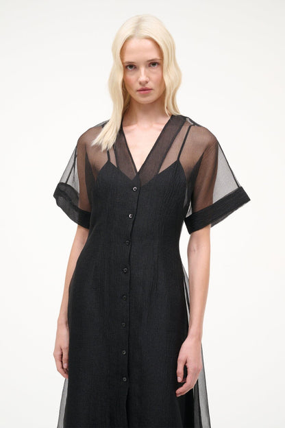 STAUD Sale Elle Dress Black