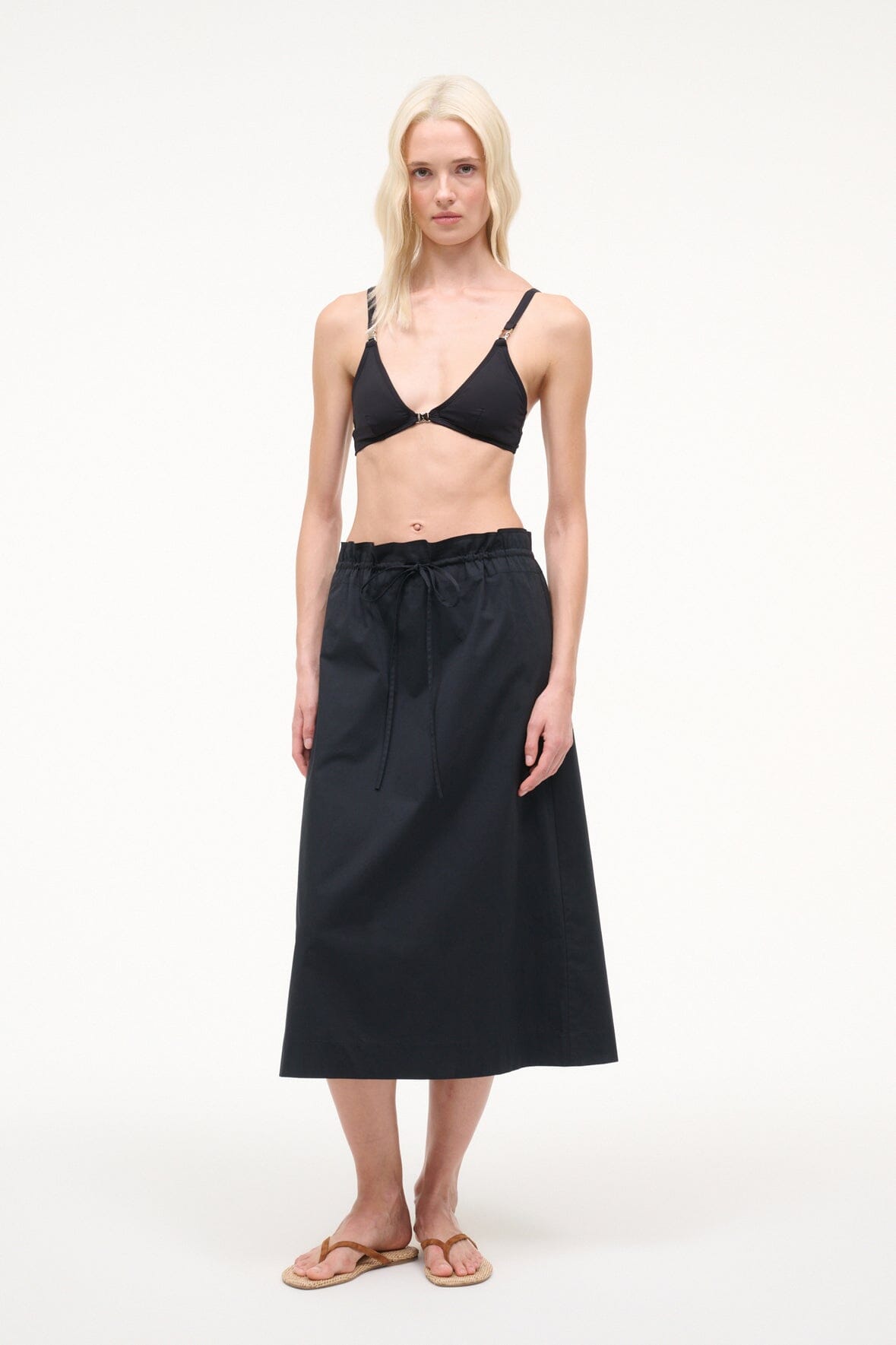 STAUD Sale Shore Skirt Black
