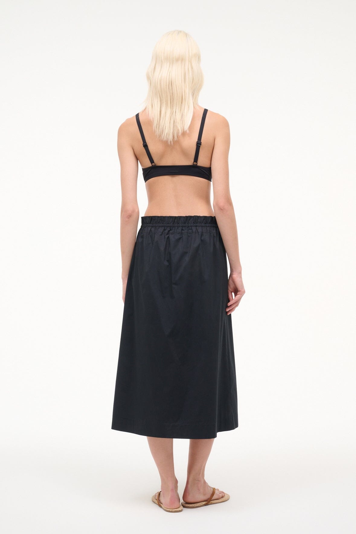 STAUD Sale Shore Skirt Black