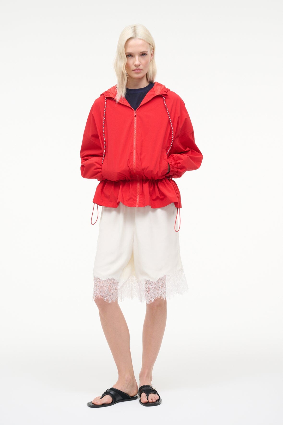 STAUD Sale Gondola Jacket Cardinal