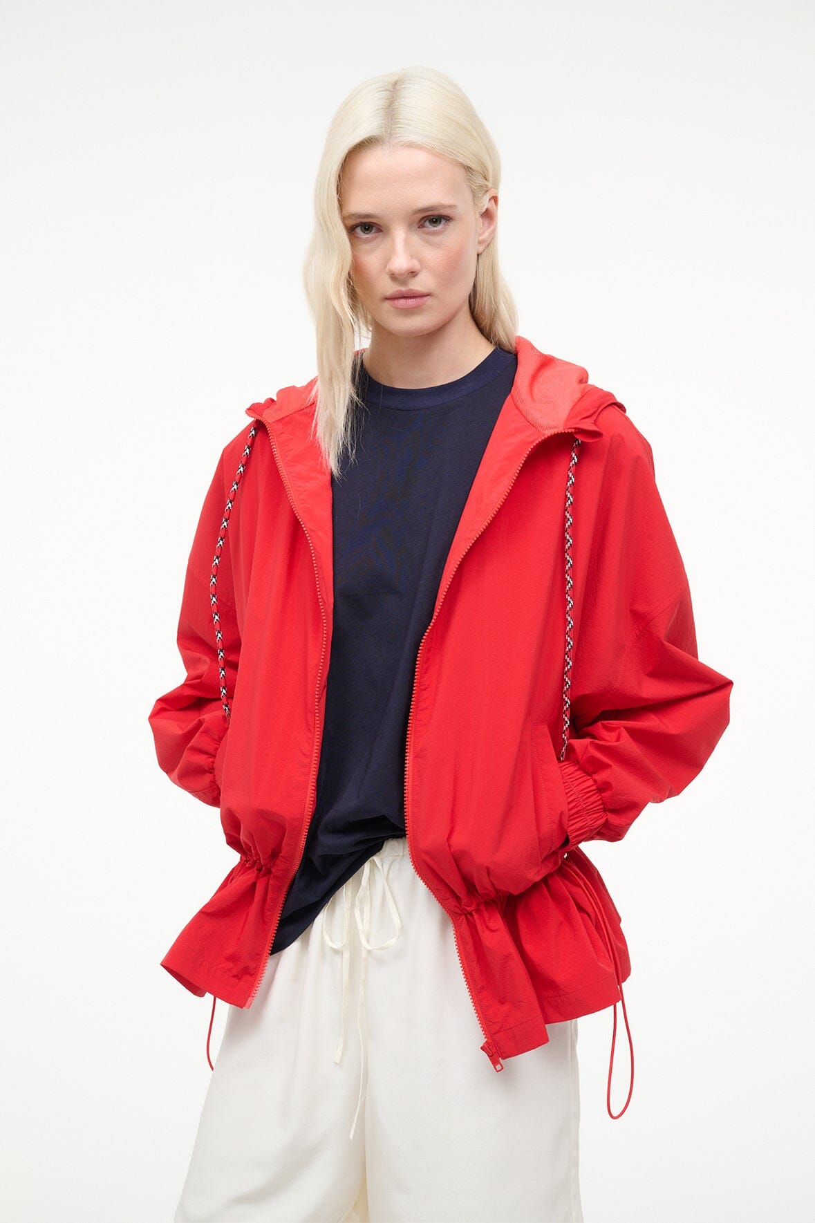 STAUD Sale Gondola Jacket Cardinal
