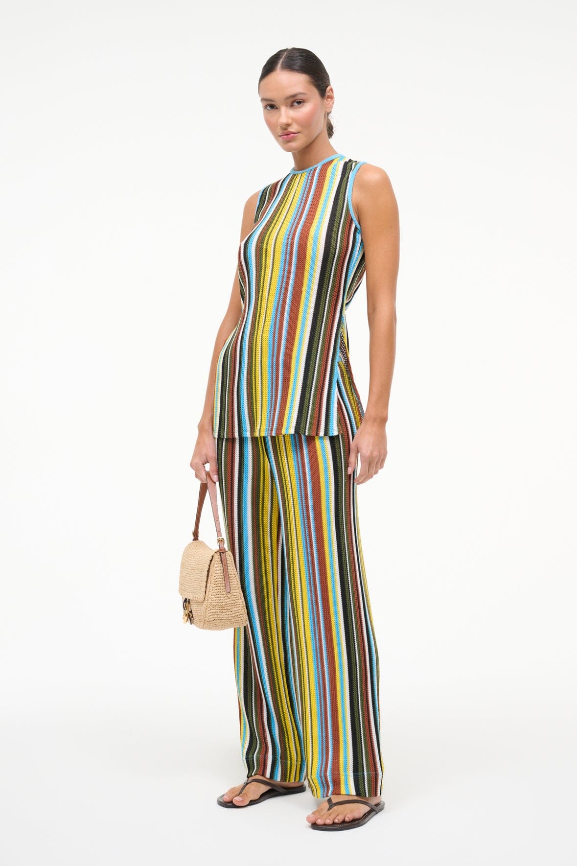 STAUD Sale Valley Top Skate Stripe