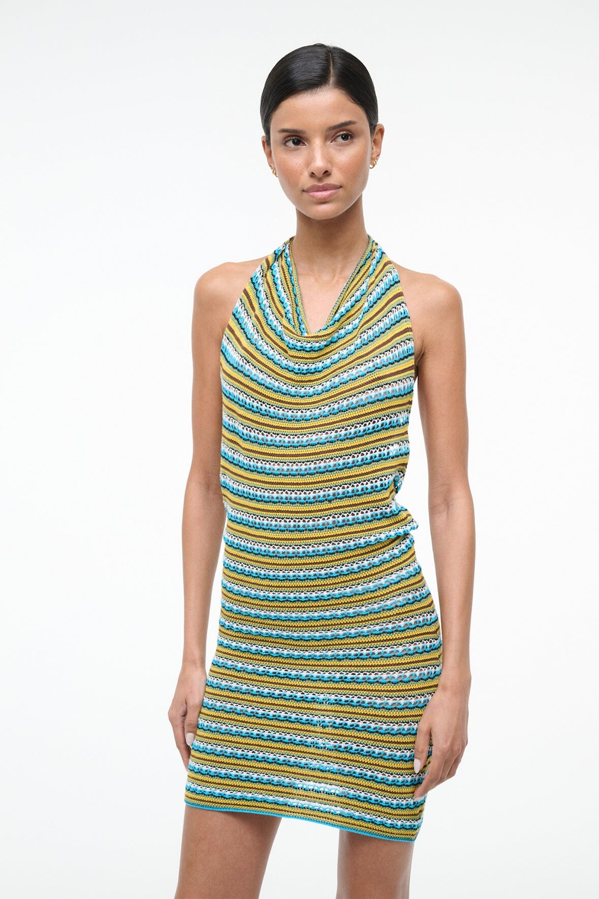 STAUD Sale|Dresses Greta Dress Happy Sack