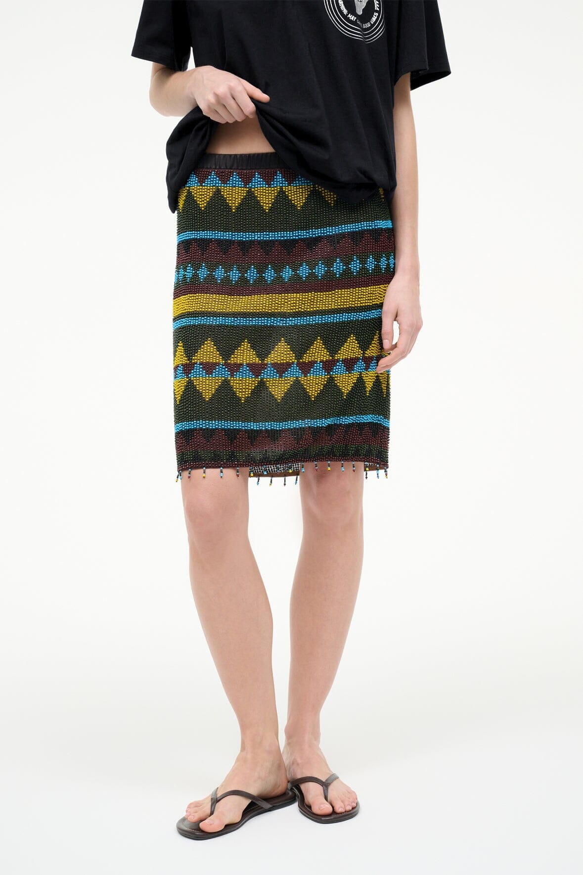 STAUD Sale Emmy Skirt Happy Sack