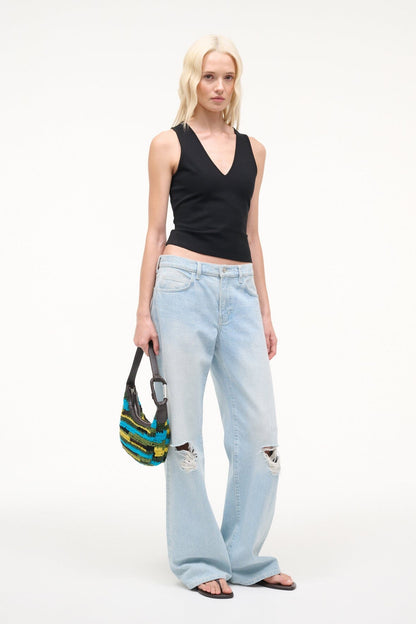 STAUD Sale Alden Shoulder Bag Happy Sack