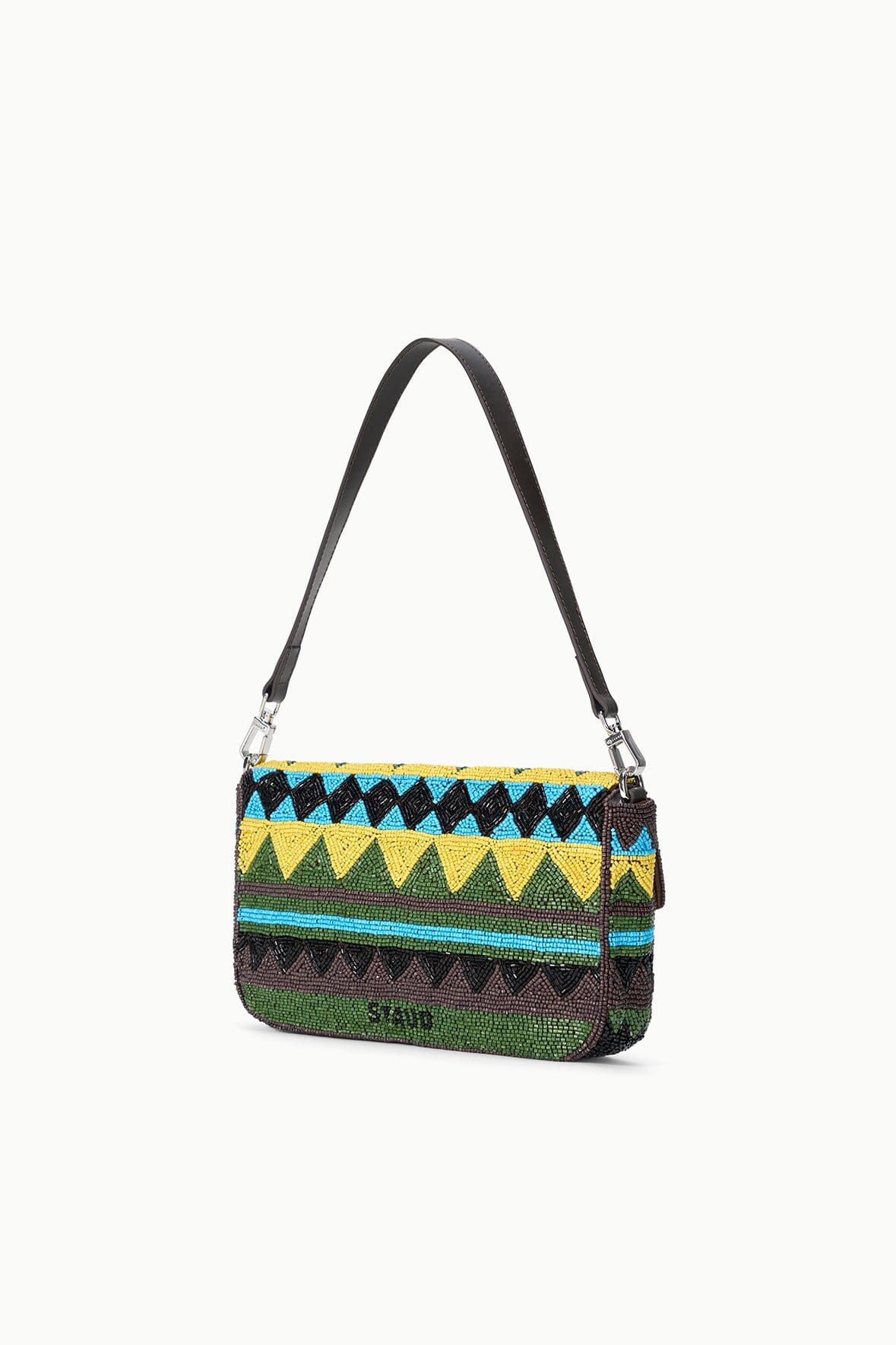 STAUD Sale Timmy Convertible Shoulder Bag Happy Sack Beading