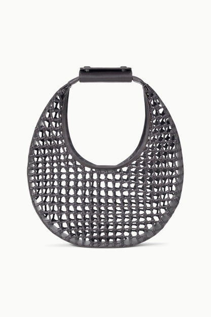 STAUD Sale Moon Hand-Knotted Tote Bag Espresso