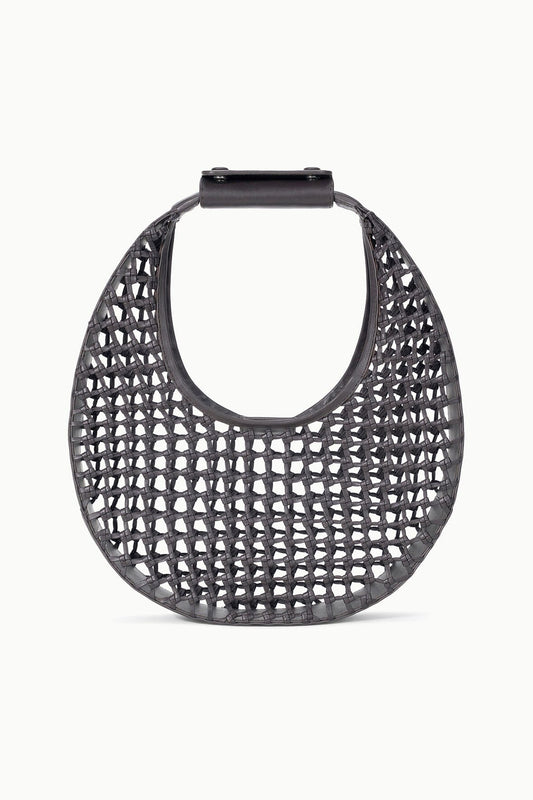 STAUD Sale Moon Hand-Knotted Tote Bag Espresso