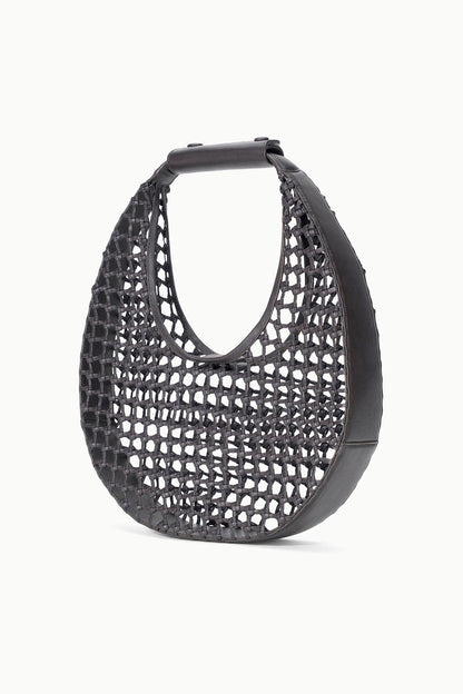 STAUD Sale Moon Hand-Knotted Tote Bag Espresso
