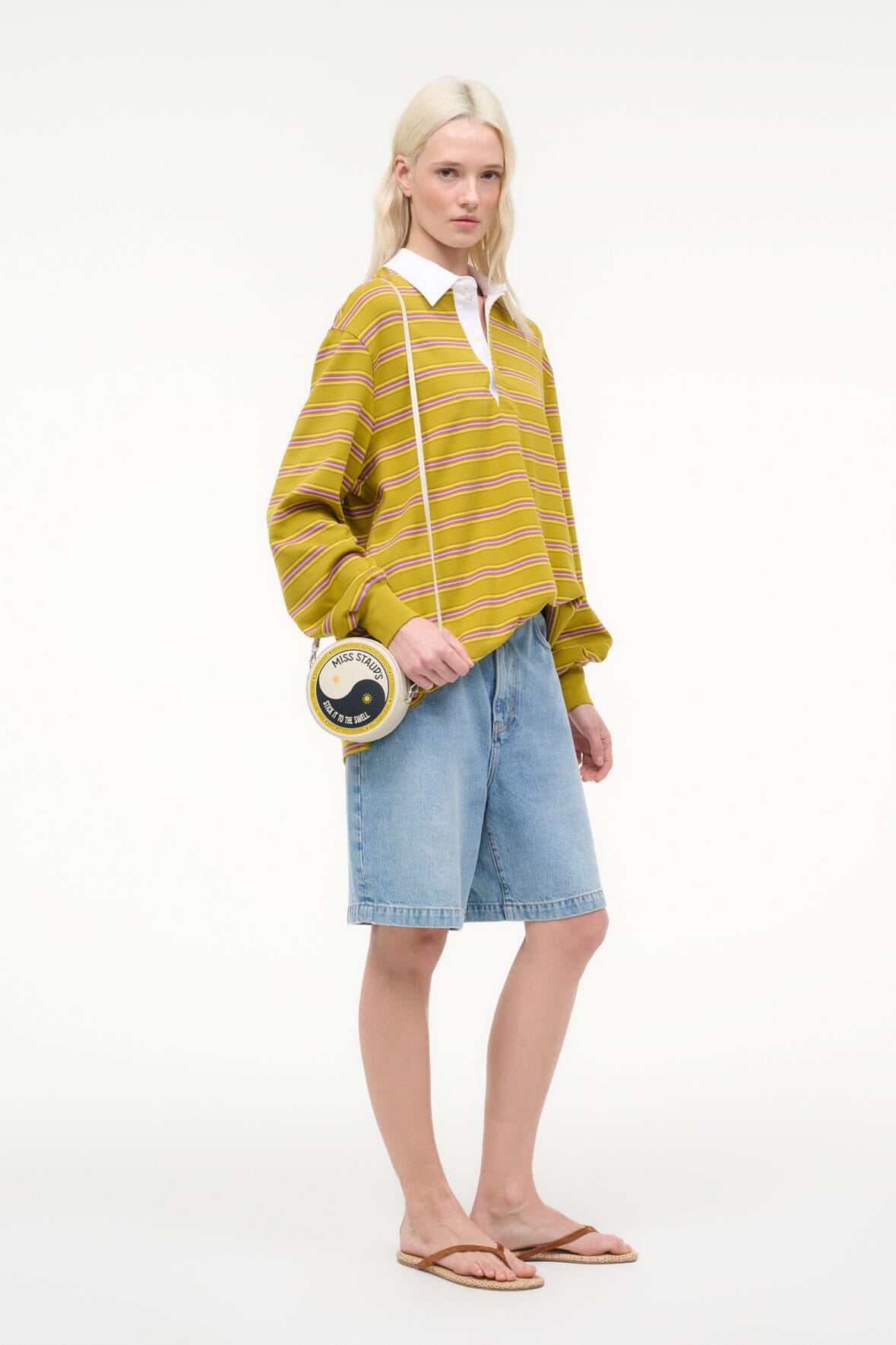STAUD Sale Good Vibes Mini Bag: Surf Wax Print - Staud