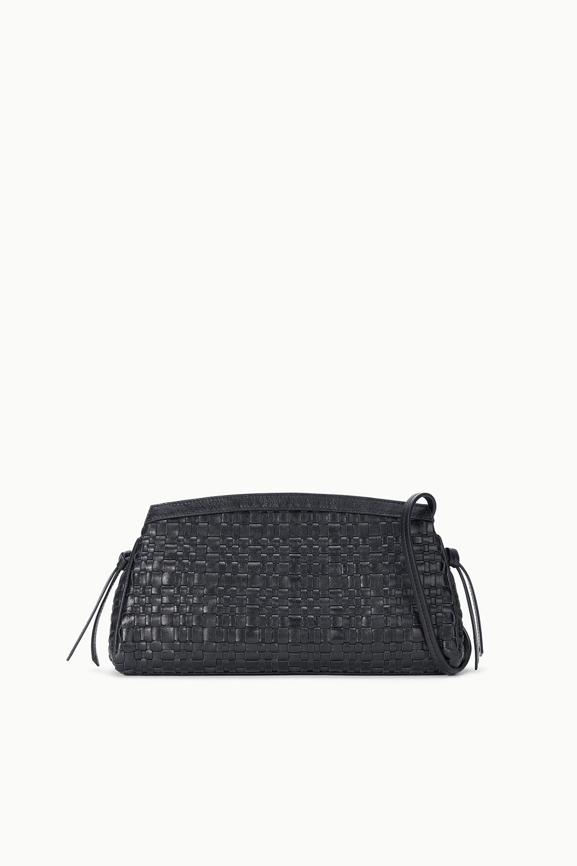 STAUD Sale Maude Convertible Clutch Black Woven