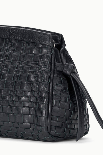 STAUD Sale Maude Convertible Clutch Black Woven