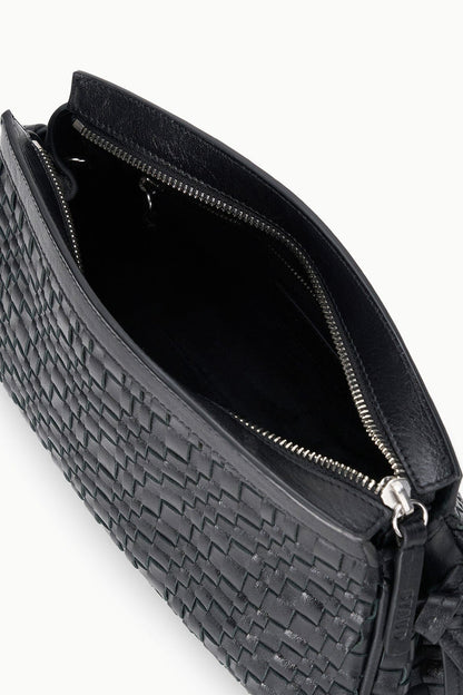 STAUD Sale Maude Convertible Clutch Black Woven